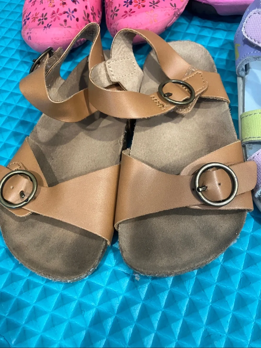 Toddler Girls Sandals | Bundle of Four Pairs | 7-8